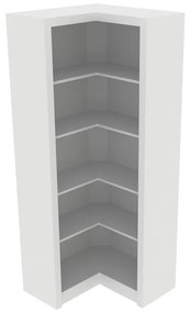 Armário Estante De Canto Escritório Home Office Branco