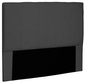Cabeceira Arizona Para Cama Box Queen 160 cm Suede - D'Rossi - Preto