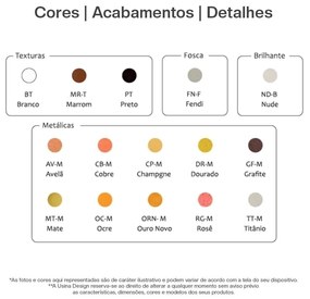 Arandela Buriti Cúpula Alumínio 1Xe27 Mini Ø14X13X21Cm - Usina 5808/1* (BT - Branco Texturizado, BT - Branco Texturizado)
