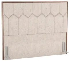 Cabeceira Cama Box Casal 140cm Órion Z37 Linho Cru - Mpozenato