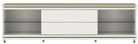 Rack Lewis Off White Gloss Base Freijo 2,20 MT - 69678 Sun House