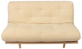 Colchonete Futon Dobravel Enrolavel Luxo + Almofada (Palha)
