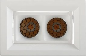 Plafon Led De Embutir Com Honeycomb 8W 30 New Pixel - BRANCO