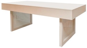 Mesa de Jantar Retangular Andaluzia Taís Puntel - Fendi Nouveau Kleiner