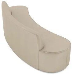 Sofá 5 Lugares para Sala de Estar Living 280cm Koane D06 Facto Pérola