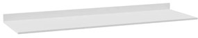 Tampo para Balcão de Cozinha com Rodapé Torfi 160cm MDP/BP Branco G96 - Gran Belo
