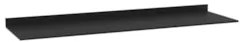 Tampo Para Balcão de Cozinha 178cm MDP Z34 Preto - Mpozenat