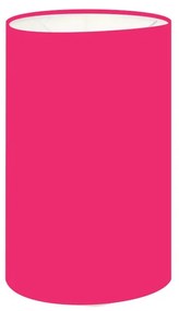 Cúpula Abajur Cilíndrica Cp-7002 Ø13x30cm Rosa Pink