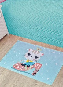 Tapete Infantil Veludo Cat 85x55 cm
