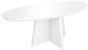 Mesa de Jantar Valentine Com Vidro - Wood Prime DS 31031 0.76 x 1.80 x 1.00