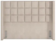 Cabeceira Cama Box Casal Queen 160cm Pisa Z37 Linho Bege Cru - Mpozena