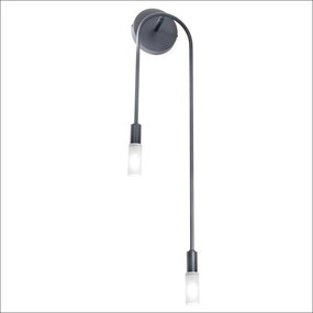 Arandela Flash 31X17,5X6,5Cm Metal Alumínio 02Xg9 - Old Artisan Ar-578... (ONIX)