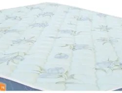 Colchão Solteiro Sleep Max 120x203x15cm Branco/Azul - Castor