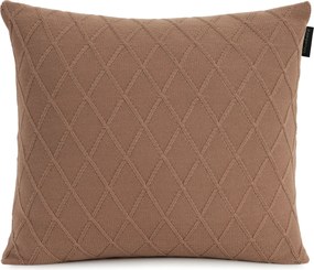 Almofada de Tricô Altenburg Amara 45x45 - Marrom Mocha  Marrom Mocha