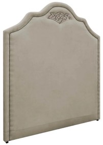 Cabeceira King Orlando P02 195 cm para cama Box Suede - ADJ Decor