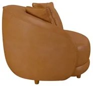 Poltrona Decorativa para Sala 122cm Pés Madeira Kaly M22 Sintético Car