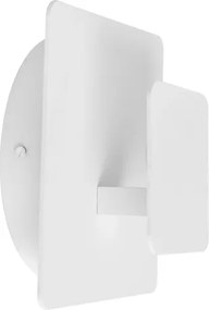 Arandela Led Aluminio Branco 10W 3000K Quadratta