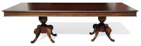 Mesa de Jantar Madri Madeira Maciça Eucalipto Design Clássico