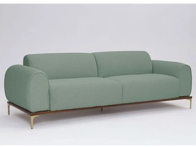Sofá 3 Lugares Tóquio D07 230cm Linho Mercla Verde - D'Rossi