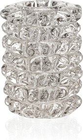 Vaso Murano Milão P - Cristal Transparente  Cristal Transparente