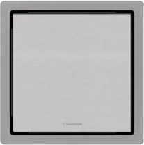 Ralo Neo Square Tramontina em Aço Inox 15 x 15 cm