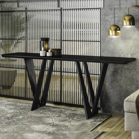 Aparador Decorativo 180cm Shuri Preto/Ébano G13 - Gran Belo