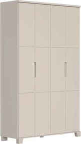 Guarda-Roupa Luna 4 Portas - Areia