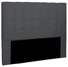 Cabeceira Verona Para Cama Box Queen 160 cm Suede Cinza - D'Rossi