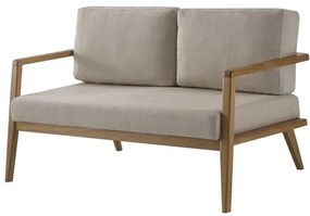 Sofá Dima 2 Lugares Assento Chic Pés Amendoa 140cm - 69701 Sun House