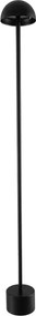 Balizador Led Alumínio Preto 6w 3000k 76cm Ip65 Cogu