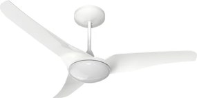 Ventilador De Teto Led Termoplastico Branco 12W 4500K Slim