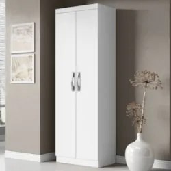 Armário Multiuso Lavanderia 52cm Aspasia Branco A15 - Mpozenat