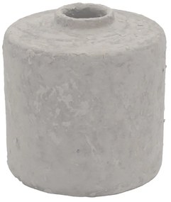 Vaso Reto Decorativo em Cerâmica - Machê Fosco  Kleiner