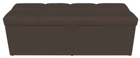 Calçadeira Nina 160 cm Suede Marrom D'Rossi