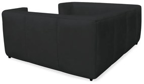 Caminha Cão Cama Pet Lili P/ Cães e Gatos Almofada Lavável Suede Cores - Preto