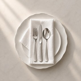 Faqueiro New Breeze St James Prata  48 Pçs