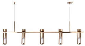 Pendente Pipeline 37X5,1X100Cm Metal Alumínio 5Xmr11 - Old Artisan Pd-... (ONIX)
