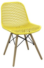 Cadeira Eloisa Amarelo - D'Rossi