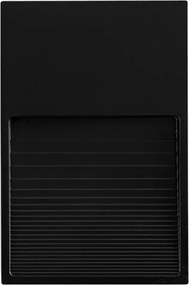 Balizador Led De Sobrepor Preto 2W 60 3000K Ip65