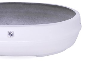 Vaso Bacia Decorativo Osaka Branco G 16x65x52 cm - D'Rossi