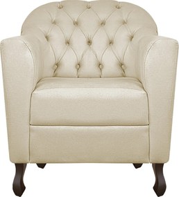 Kit 02 Poltronas Decorativa Julia Linho - ADJ Decor