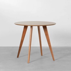 Mesa de Jantar Square Redonda Bétula - 88cm