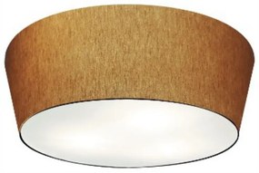 Plafon Para Quarto Cone SQ-3004 Cúpula Cor Palha