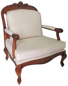 Poltrona Victorine c/ Palha - Freijó Clássico Kleiner