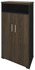 Conjunto Escritório Home Office 5 Peças Corp A06 Charuto/Preto - Mpoze