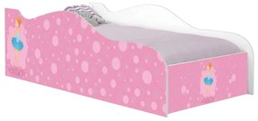 Mini Cama Infantil 157,5x72,5cm com Proteção Lateral Personagens K02 - D'Rossi - BAILARINA CLÁSSICA