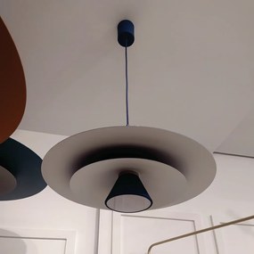Pendente Tule Led Ø50X30Cm 26,5W Bivolt - Usina 19800/50 (FN-F - Fendi Fosco, 3000k)