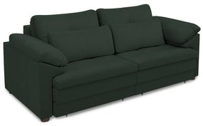 Sofá Retrátil Elétrico Sala de Estar Nolan Bipartido 175cm Conforto Premium em Couro Verde G58 - Gran Belo