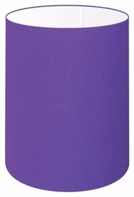 Cúpula Abajur Cilíndrica Cp-8003 Ø15x20cm Roxo