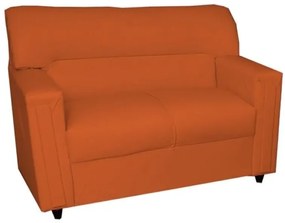 Sofá Topázio 2 Lugares Courano - Orthovida (Laranja)